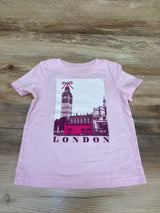Cat & Jack London Shirt Pink sz 2T
