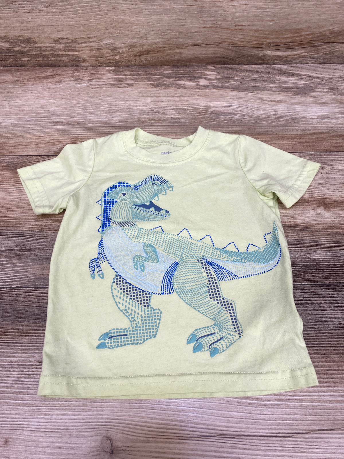 Carter's Dino Shirt Lime sz 18m