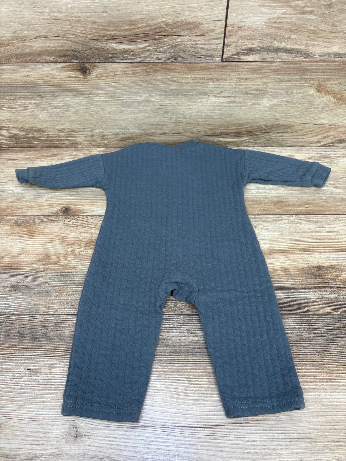 Disney Baby Mickey Mouse Button-Front Quilted Coverall Green sz 3/6m