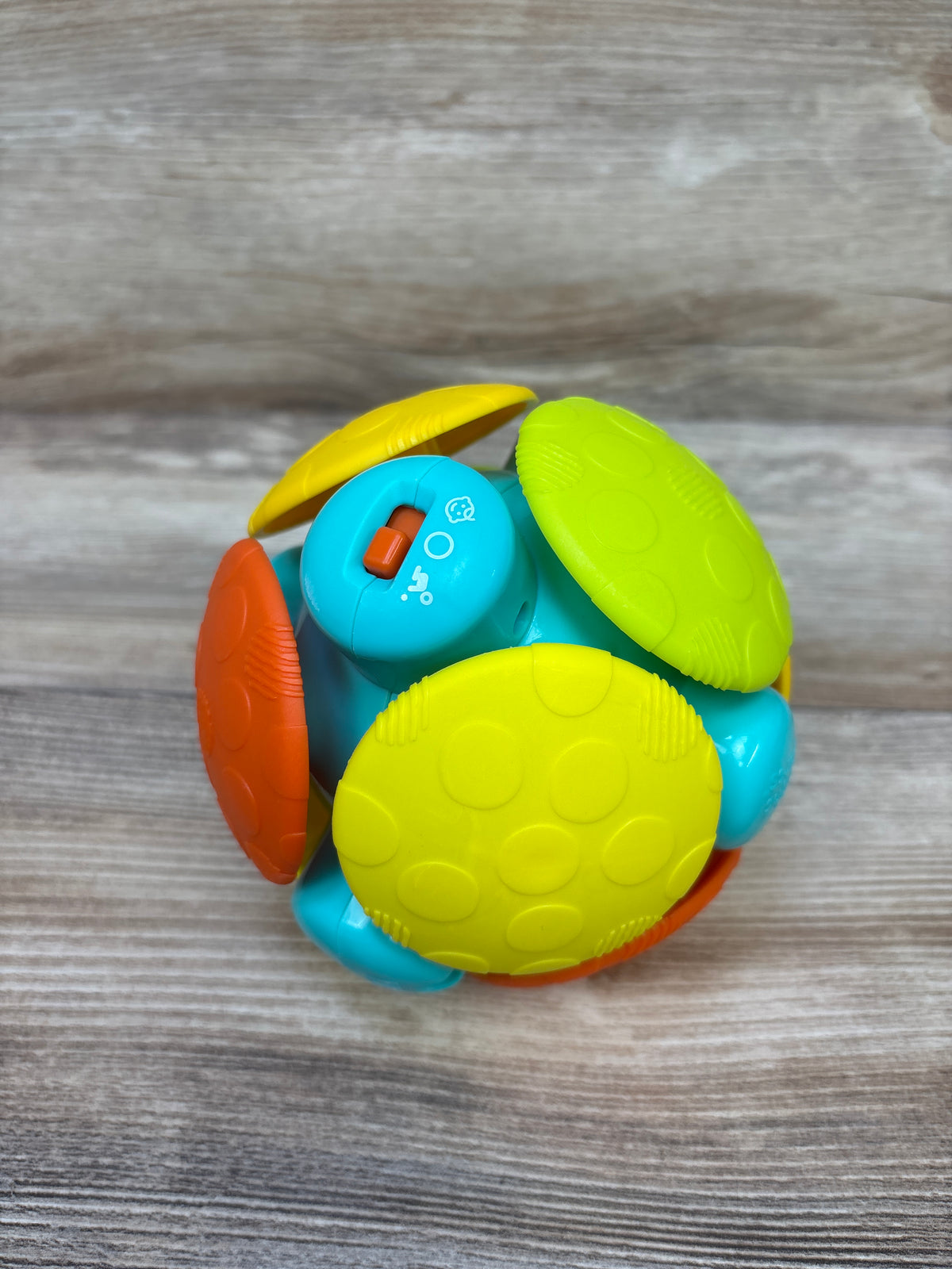 Bright Starts Wobble Bobble Crawl & Chase Activity Ball Teal