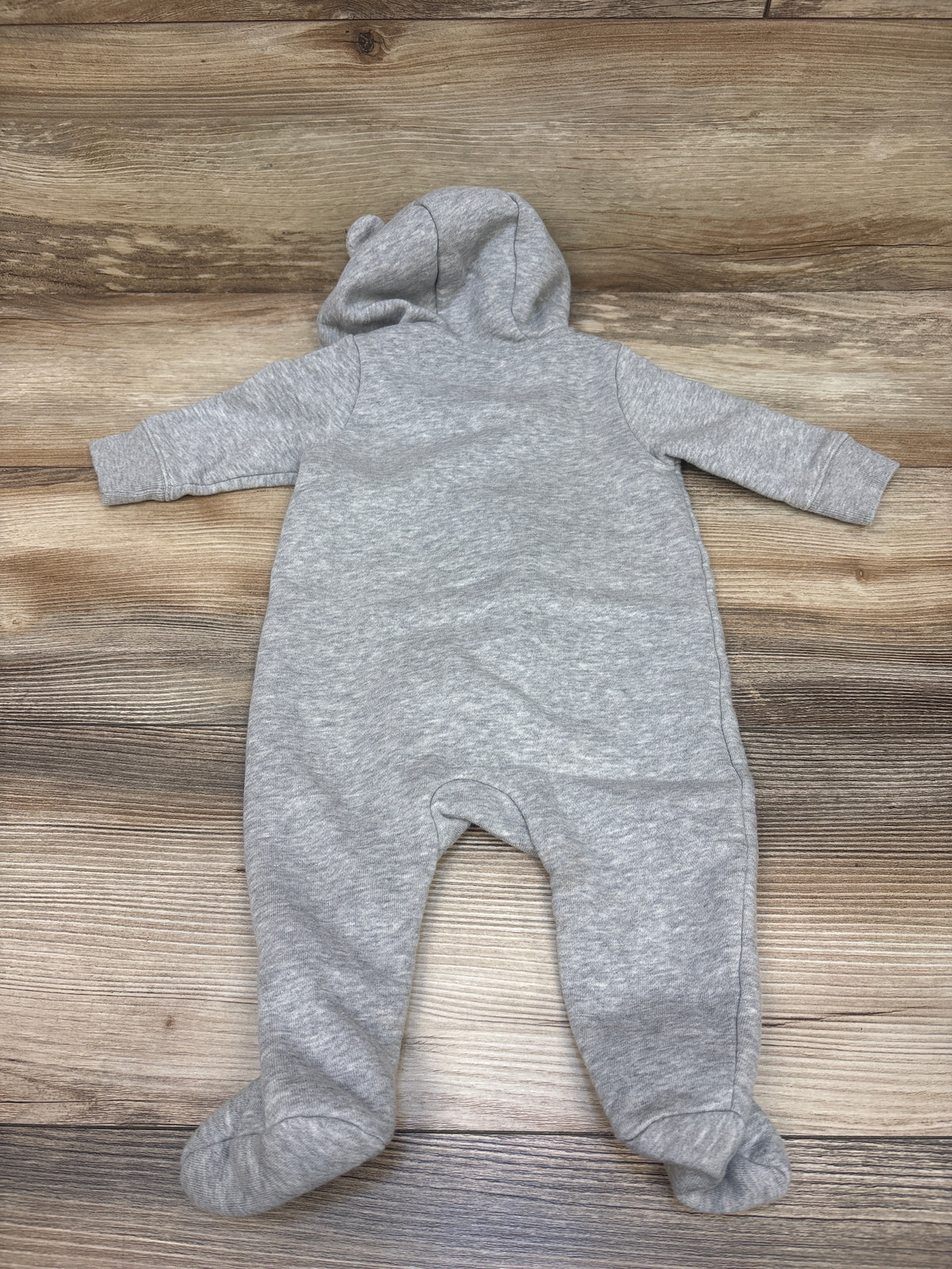 Baby Gap Hooded Coverall Grey sz 0-3m