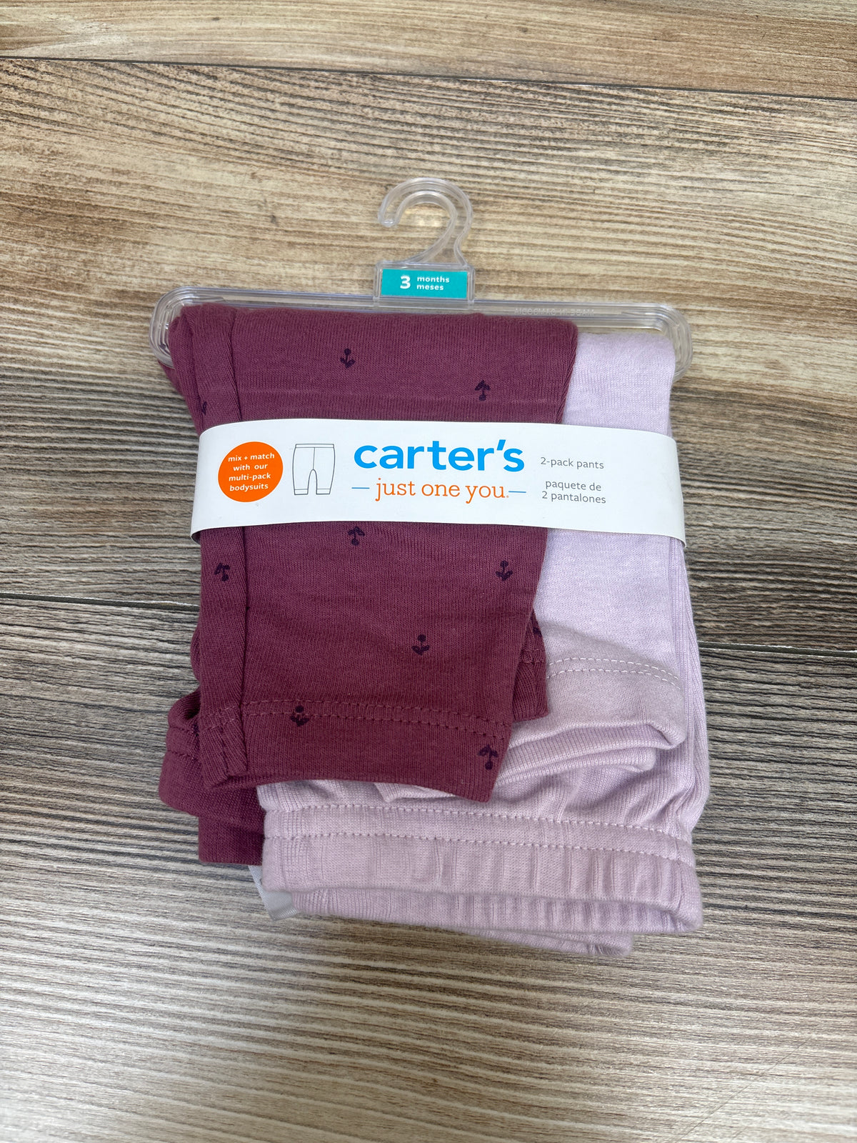 NEW Just One You 2pk Pants Pink sz 3m