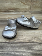 Pediped Betty Grip ‘n’ Go First Steps Sneakers Silver sz 5c