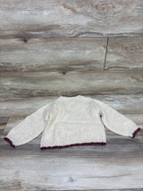 Zara Knit Christmas Sweater Beige sz 3T