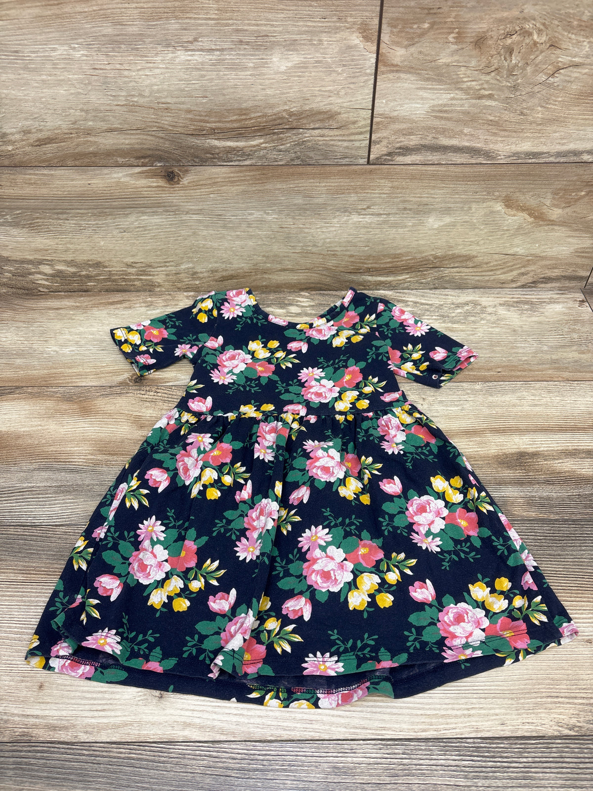 Baby Gap Floral Dress Navy sz 3T
