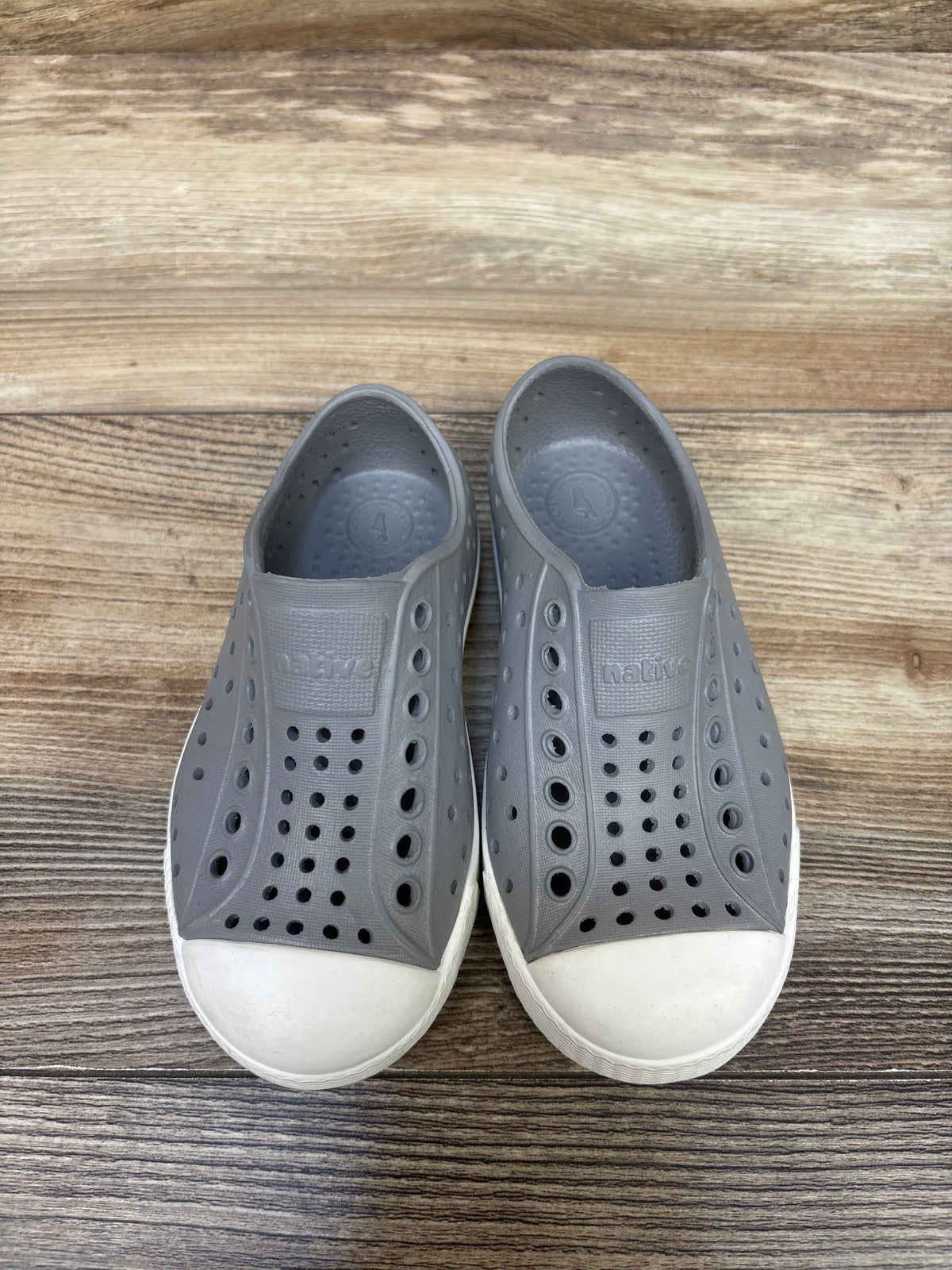Native Jefferson Slip-On Shoes Grey sz 9c
