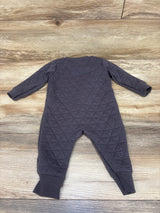 Cat & Jack Quilted Coverall Grey sz 6-9m