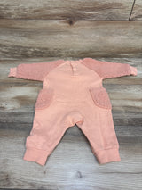 Disney Baby Sherpa Coverall Peach sz 0-3m