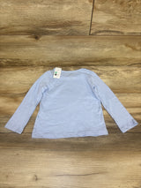 NEW Carter's Long Sleeve Swan Shirt Blue sz 2T