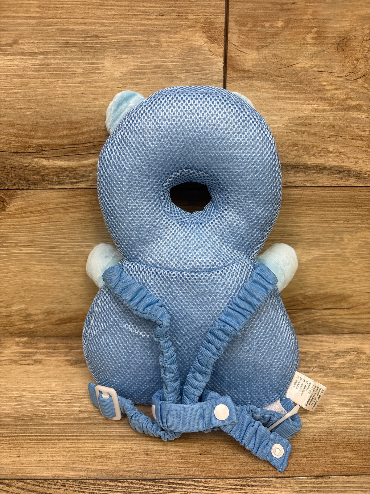 LOVOERNO Bear Head Protector Backpack, Blue