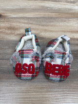 Dearfoams Bebe Oso Slippers Red sz 3c