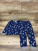 NEW Burt's Bees Baby 2pc Pajama Set Navy sz 5T