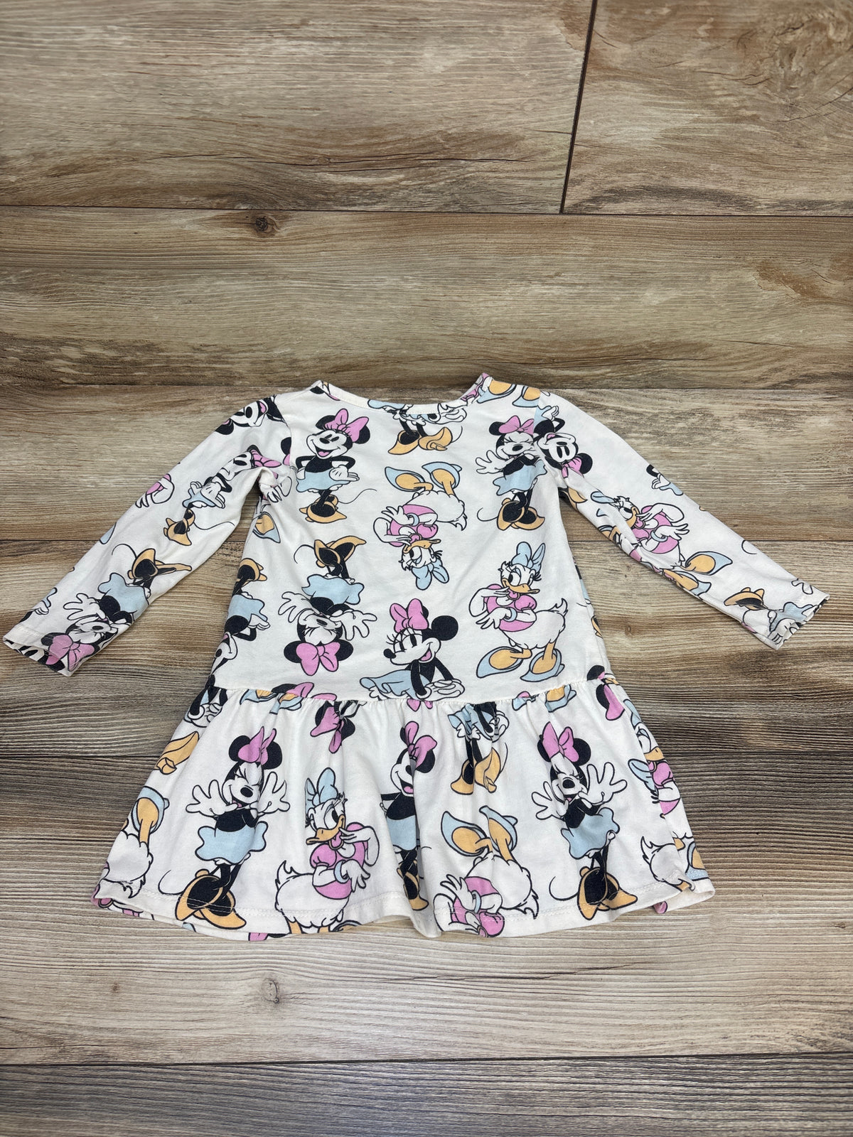 Disney Junior Minnie Mouse Dress Ivory sz 3T