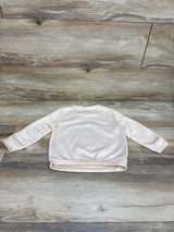 Shein Leopard Bow Pullover Sweatshirt Beige sz 12-18m