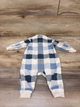 Child Of Mine Fleece Coverall Blue sz 0-3m