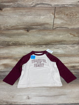 NEW Children's Place Thankful For My Family Shirt Red sz 12-18m