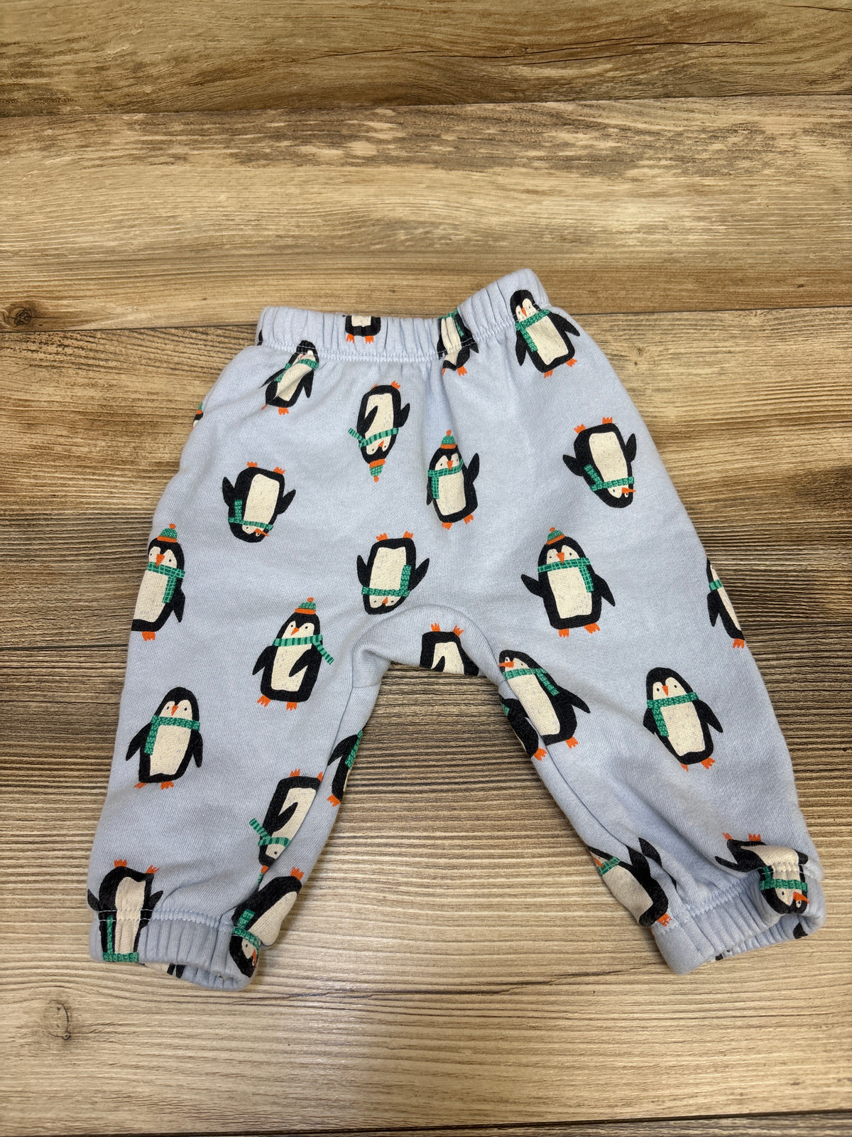 Old Navy Penguin Pull-On Joggers Blue sz 3-6m