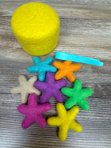 Lovevery Transfer Tweezers & Felt Stars