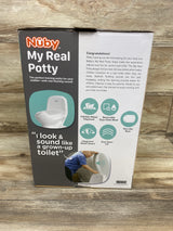 Nuby My Real Potty Chair White