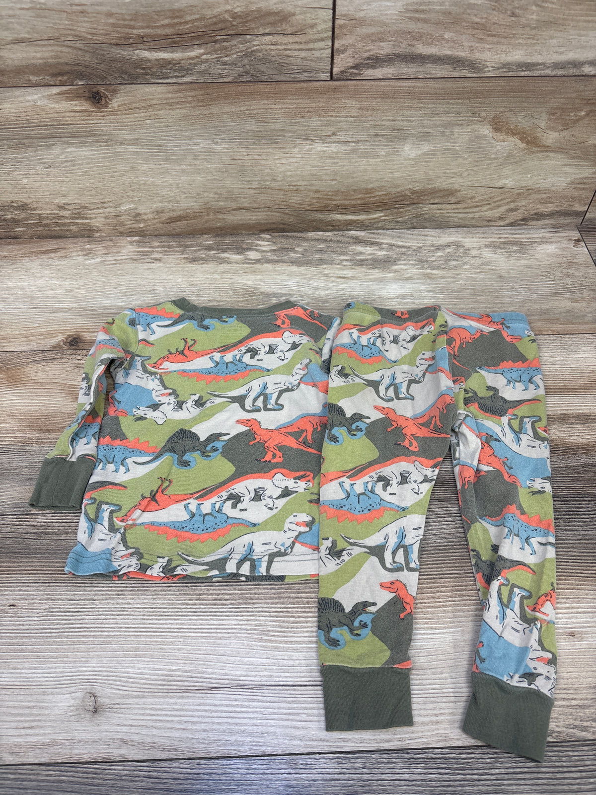Carter's 2pc Dino Pajama Set Green sz 18m