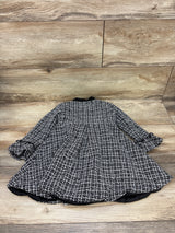 Nannette Tweed Dress Coat Black sz 3T