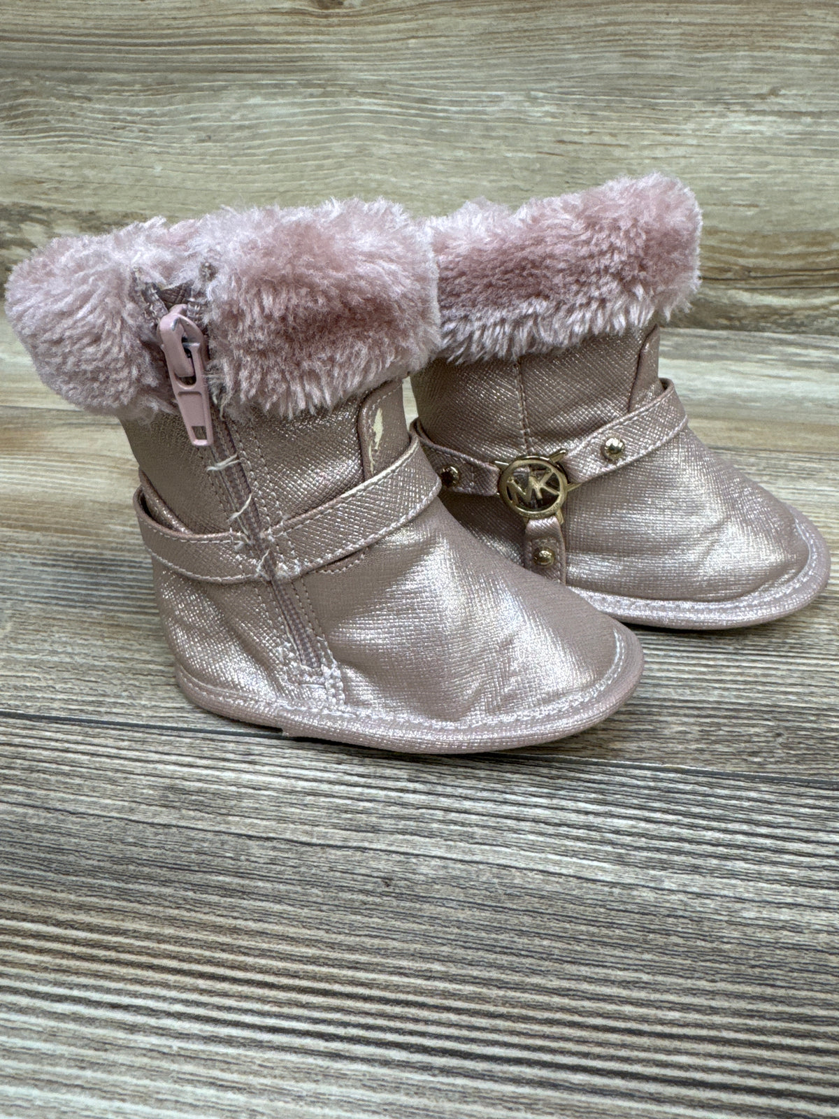 Michael Kors Baby Olympia Boots Pink sz 2c