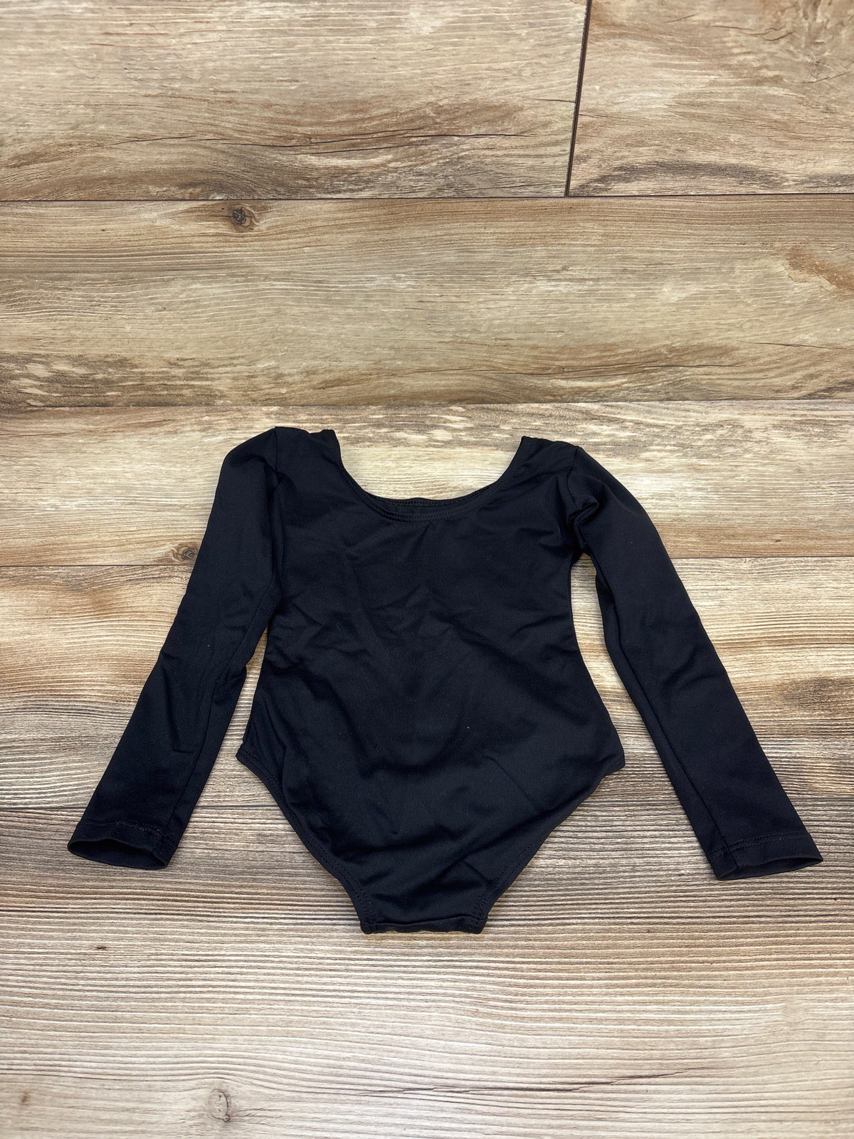 Elowel Long Sleeve Leotard Black sz 2-4T