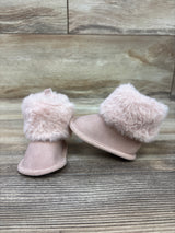 Carter's Baby Faux Fur Cuff Boots Pink sz 0c