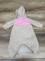 Nike Sherpa Hooded Coverall Ivory sz Newborn