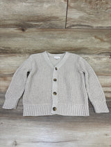 Cat & Jack Knit Button-Up Cardigan Beige sz 3T