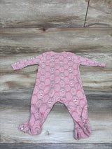 Little Snoopy Christmas Sleeper Pink sz 6-9m