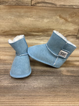 UGG Baby Booties Erin Baby Blue sz 3/4c