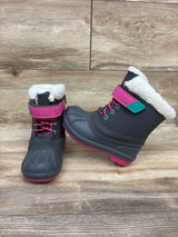 Cat & Jack Journey Winter Snow Boots Grey sz 10c