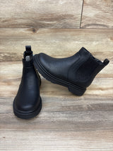 NEW Cat & Jack Zita Zipper Chelsea Boots Black sz 1Y