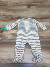 Child Of Mine Little Brother Blanket Sleeper Ivory sz 3-6m