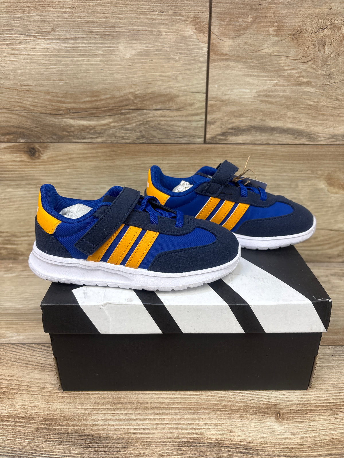 NEW Adidas Run 70s 2.0 Sneakers in Collegiate Royal Navy sz 10c