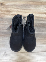 NEW Cat & Jack Arlo Faux Fur Lined Booties Black sz 5c