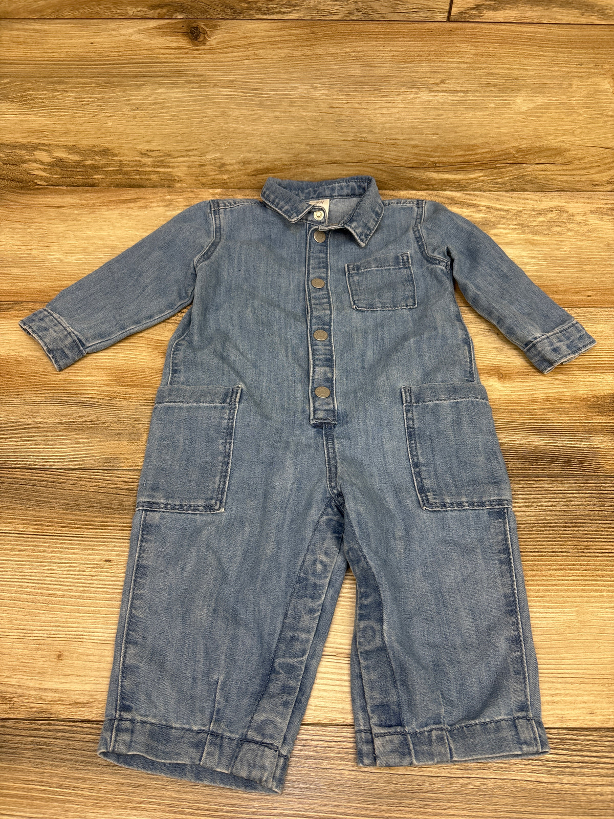 H&M Denim Coverall Blue sz 9m