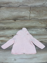 Baby Gap Knit Hooded Cardigan Pink sz 6-12m