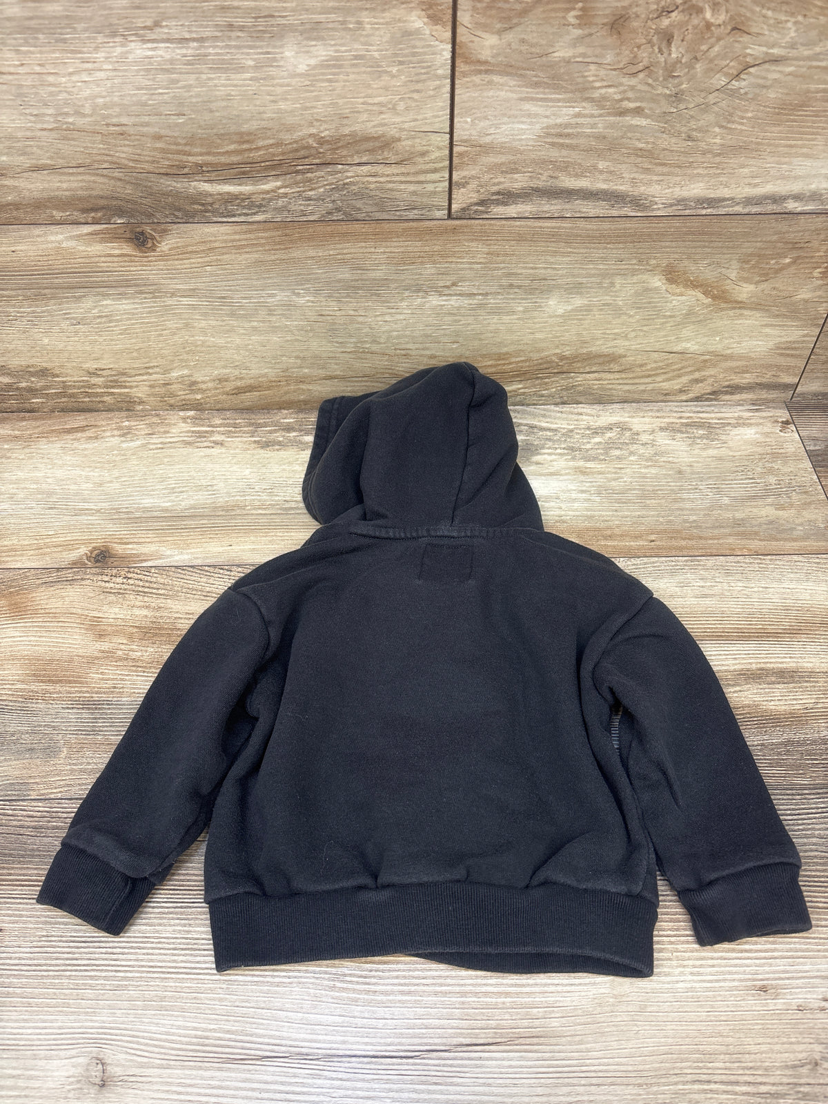 Baby Gap x Disney Mickey Mouse Pullover Hooded Sweatshirt Black sz 18-24m