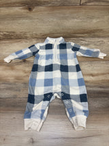 Child Of Mine Fleece Coverall Blue sz 0-3m