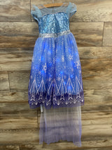 G.C. Light-Up princess Costume Dress with Cape Blue sz 5/6T