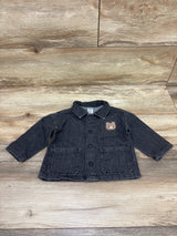 H&M Denim Button-Up Shirt Grey sz 9m