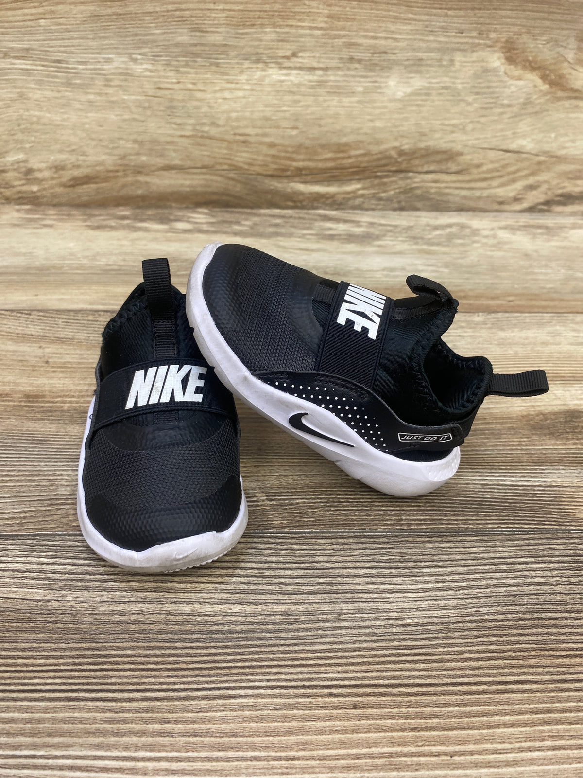 Nike Flex Runner 4 TD 'Black' sz 6c