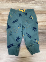 Jumping Beans Softest Fleece Drawstring Joggers Green sz 12m