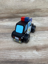 NEW Majigg Wooden Police Vehicle