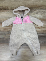 Nike Sherpa Hooded Coverall Ivory sz Newborn