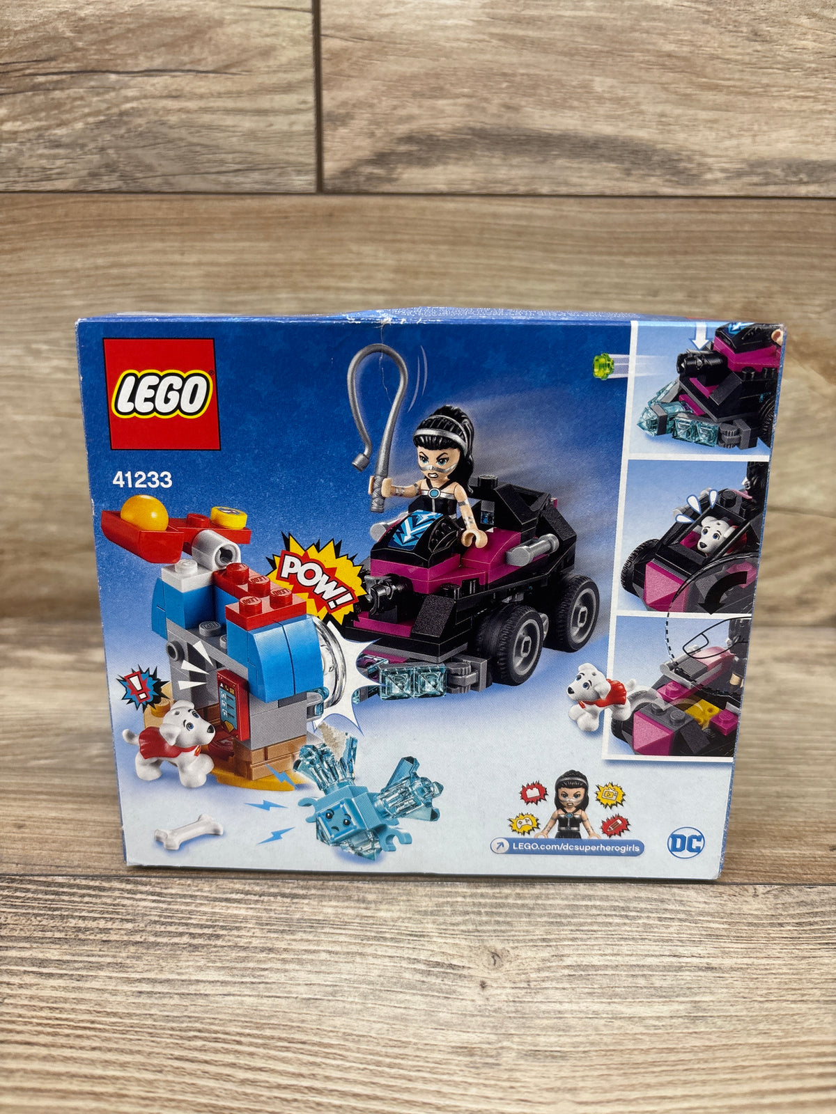 NEW LEGO DC Super-Hero Girls Lashina Tank Building Set 145pc 41233