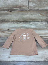 Cat & Jack Snack Connoisseur Shirt Beige sz 18m