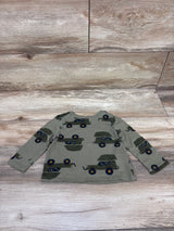 Old Navy Shirt Green sz 12-18m